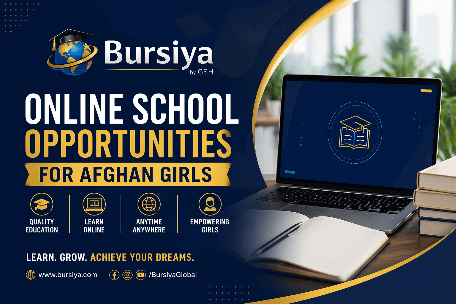 Online School Opportunities for Afghan Girls